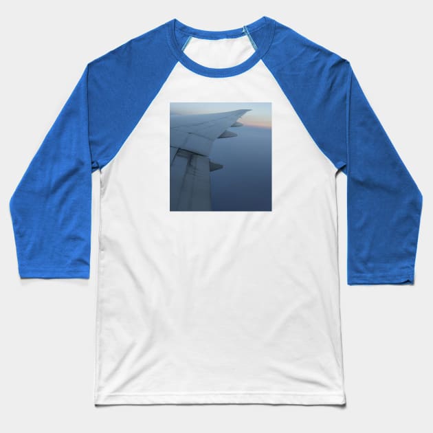 Wings Baseball T-Shirt by KiRich